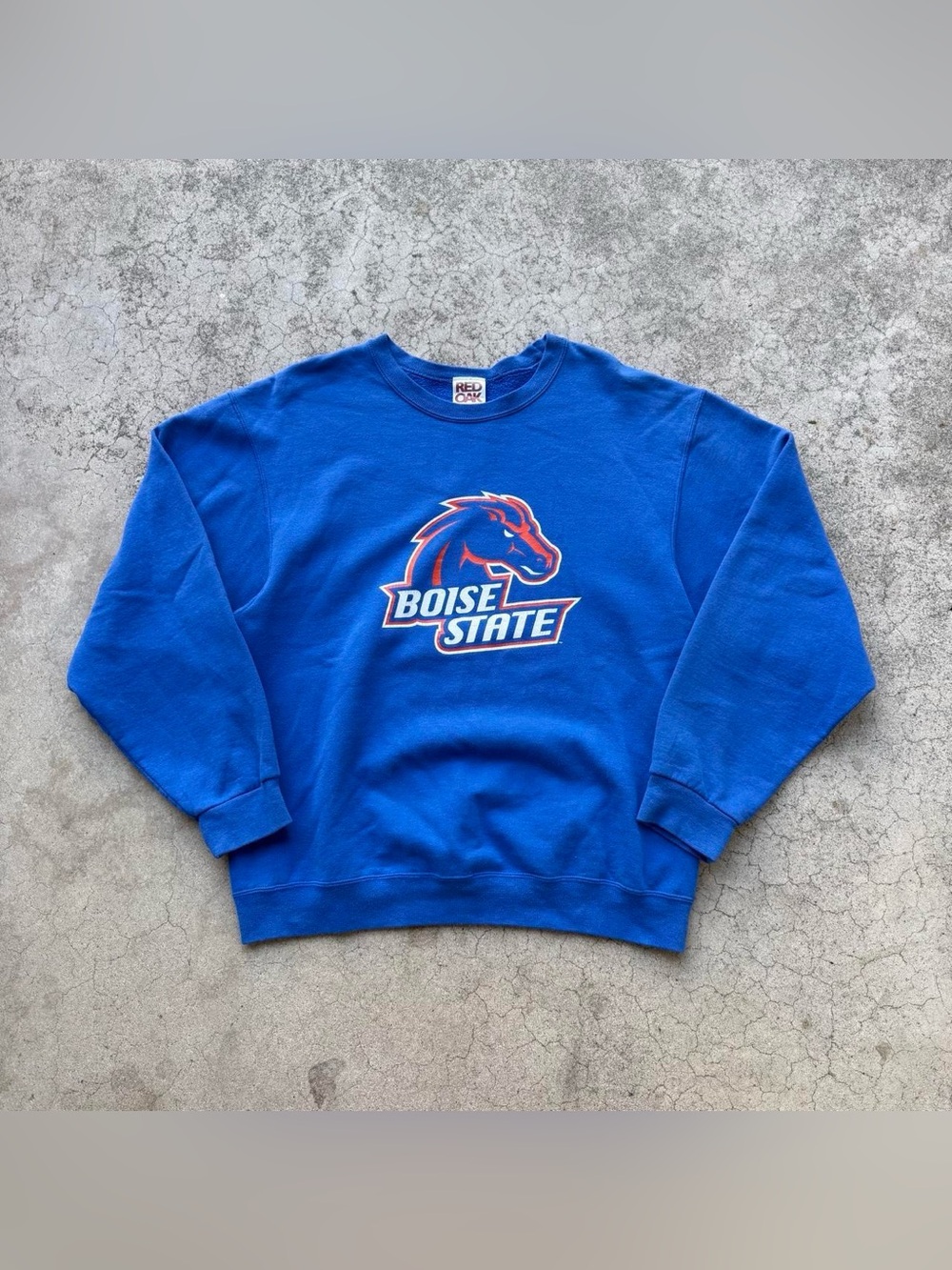 Boise State Royal Blue Crewneck Sweatshirt